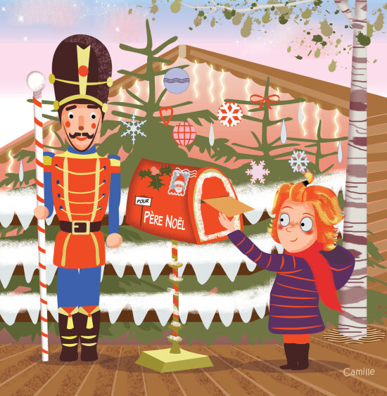 Illustration jeunesse Noël